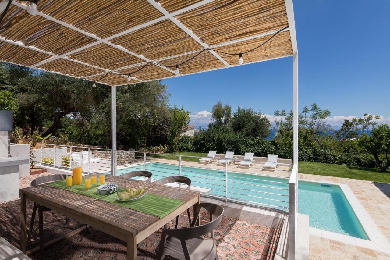 Ionian Garden Villas - Villa Sol بينيتسيس المظهر الخارجي الصورة