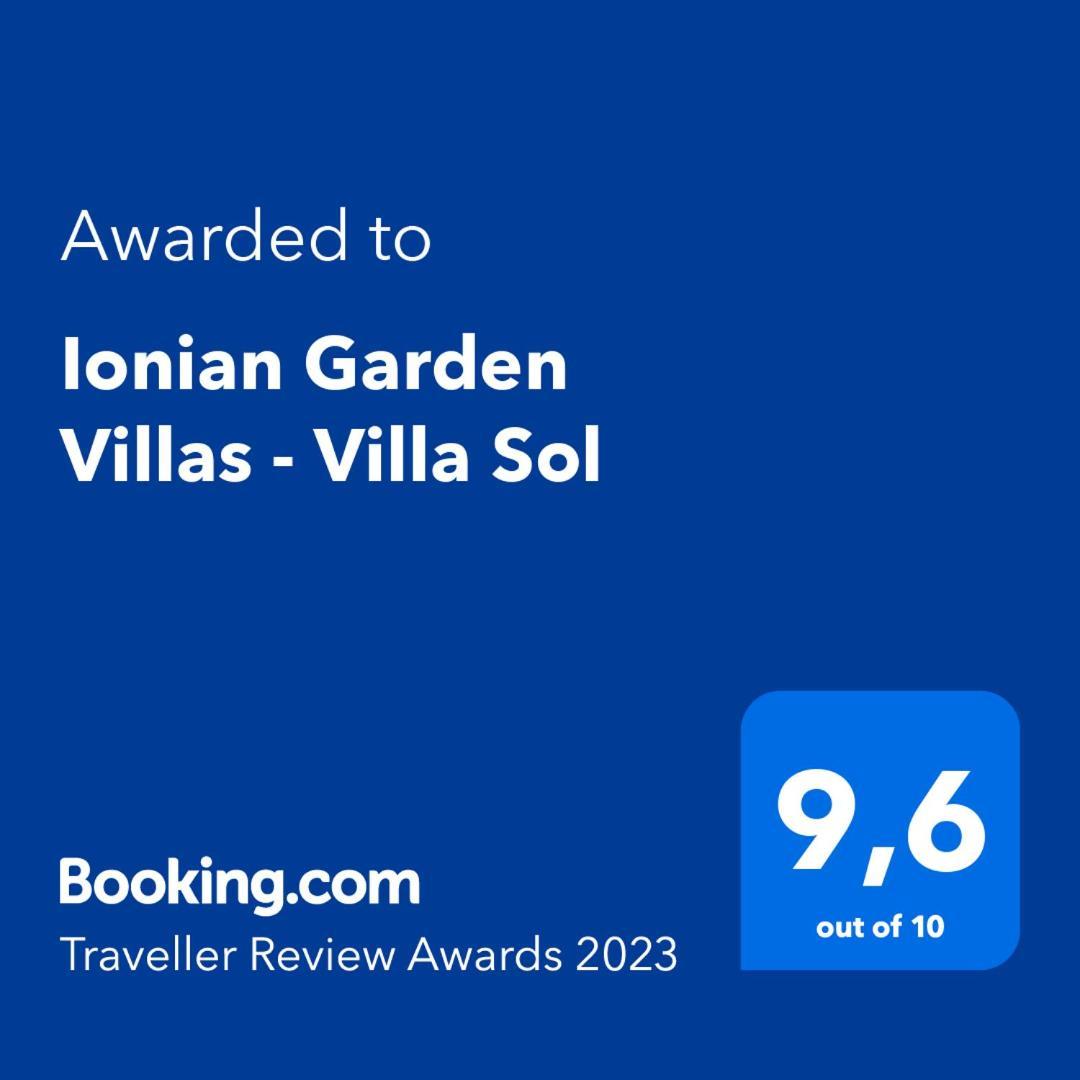 Ionian Garden Villas - Villa Sol بينيتسيس المظهر الخارجي الصورة